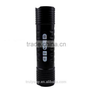 LED torch flashlight 5200mah outdoor bluetooth speaker power bank