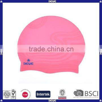 Bulk Cheap Cool Pink Swim Cap photo-2