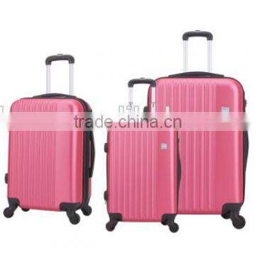 new modern popular luggage set fashion luggage trolley set lady carry on luggage