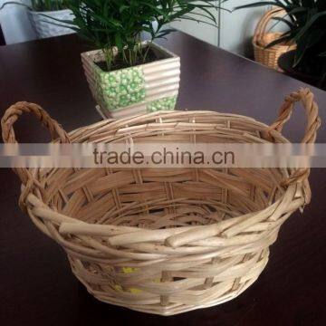 Oval wicker spa bath sets,cheap wicker flower basket for decoration