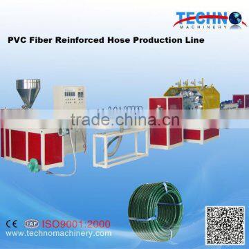 PVC Fiber Braided Pipe Extrusion Line PVC Fiber Pipe Machine