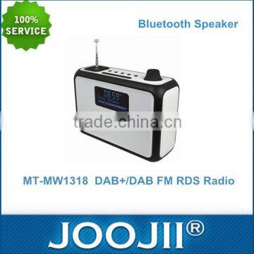 DAB+/DAB FM RDS Radio With Bluetooth Speaker, Alarm Clock Radio Support 40 Station Presets