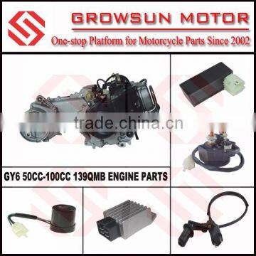 GY6 50CC 139QMB ENGINE PARTS, CDI, RELAY, IGNITION COIL