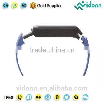 Factory Price! Vidonn X6S IP68 Waterproof Detachable Notifications 15 Days USB 2.0 Free App Bluetooth 4.0 ce Rohs Smart Watch photo-2