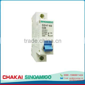 China's fastest growing factory best quality DZ47 Miniature Circuit Breaker,dz47-63 circuit breaker