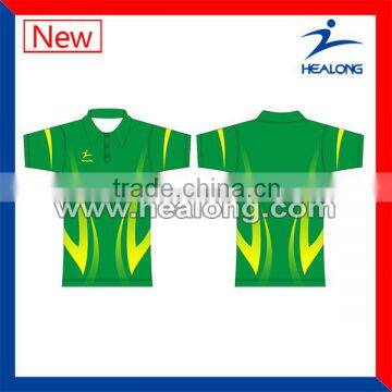 china factory high quality sublimation custom dry fit polo shirt design