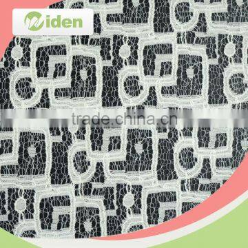 2016 New Items White Color Net Lace Organic Lace Fabric Supplier's Choice