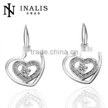 2013 Popular heart hot 2013 trendy fashion jewelry LKN18KRGPE040