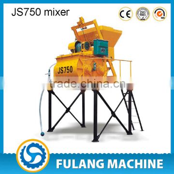 China Linyi JS750 used self loading concrete mixer for sale