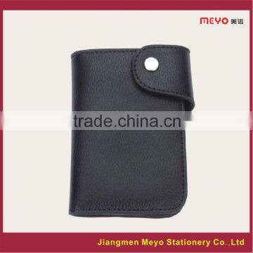 2015 New Commercial Promotional Customized Made Genuine Leather Key Card Wallet MEYOKW129