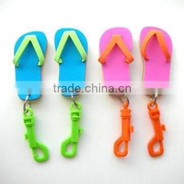 Eva flip flop keychain(F7572)