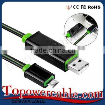 Universal Usb Charging Led Visible Usb 2.0 Cable For Phone For Samsung S7 photo-2