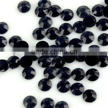 Lower Price Noble Jet Epoxy Flat Stone, Epoxy Rhinestone, Resin Rhinestone, Non Hotfix Epoxy and Rhinestone,Lead free Rhinestone