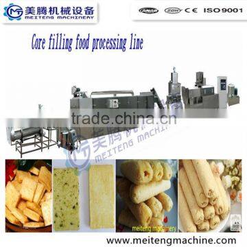 Full automatic core filling snack food extruder machine