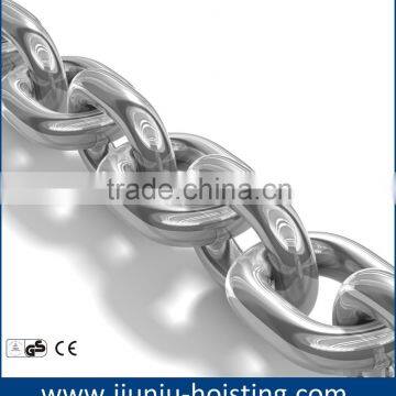 Hebei Manufacturer twisted link chain, curb link chain, large link chain