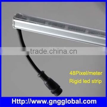 DC12V ip67 led disco pixel bar doutdoor led rigid for building wall display