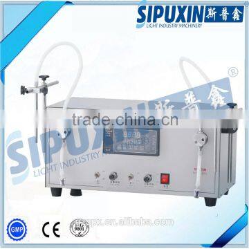 Guangzhou high quality simi automatic double head liquid filling machine