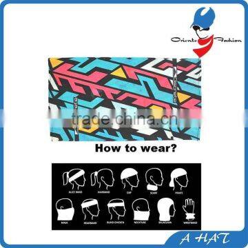 customized printing neck tube bandana