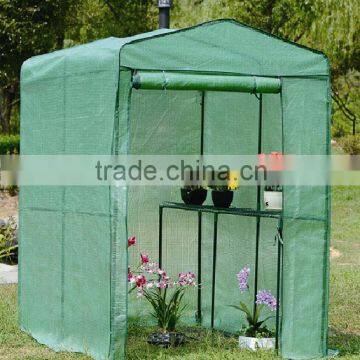 Strong Iron Tube Structure With PE Cover Green House