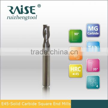 zhangjiagang Raise tungsten carbide shank end milling for metal processing