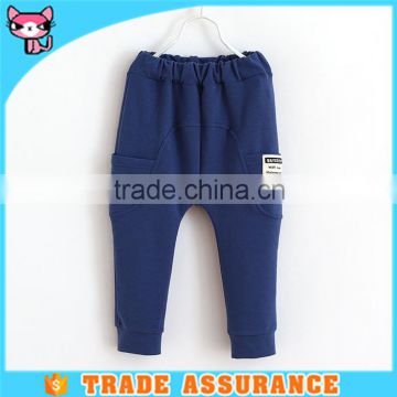 Wholesale blue new pants design for boy