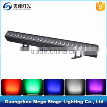 led light for stage 24pcsx10w RGBW 4in1 LED wall washer indoor