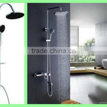 Cixi cheap stainless steel sliding bar bathroom rainfall shower set