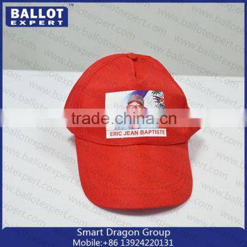 Printed Baseball Cap&Voting Caps&Cap Security Seal At Factory Price