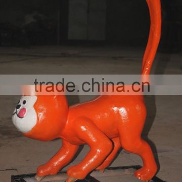 Hot Sale Popular High Quality Fibberglass Cartoon Cat Model