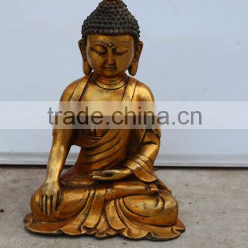 old bronze buddha