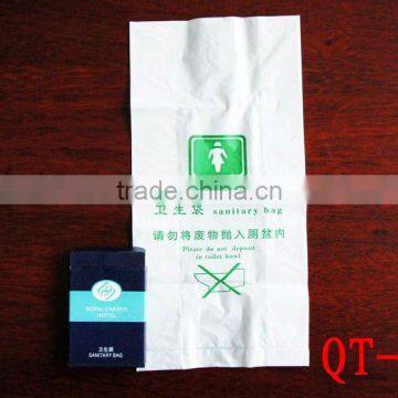 lady Sanitary bag for women/disposable LDPE bags/QT016