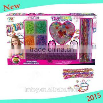 3 IN 1 DIY ELASTIC LOOM BANDS 1600PCS