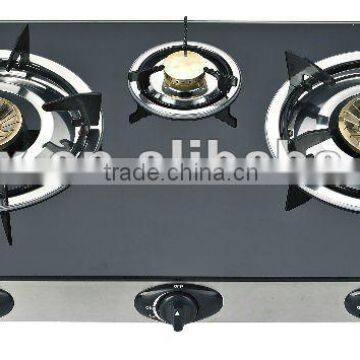 Table Tempered Glass Gas Stove/Gas Hob/Gas Cooker XLX-T3B
