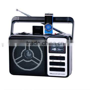 Manufacturer Supply USB SD Rechargeable Mini Portable Digital Radio
