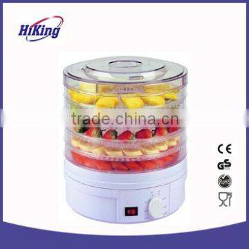 5 demountable sections mini electric food dehydrator machine