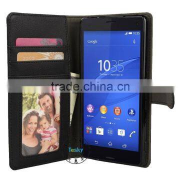 for sony xperia z4 case, fancy mobile phone pu leather case