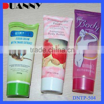 Various Colors Silk Screen Printing Cosmetic Packaging Soft Tube Plastic Packaging Tube With Screw Cap Tube Cosmetic