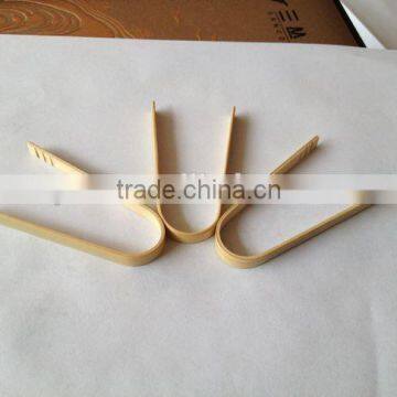 Natural Bamboo Tongs/Bamboo Clips for salad