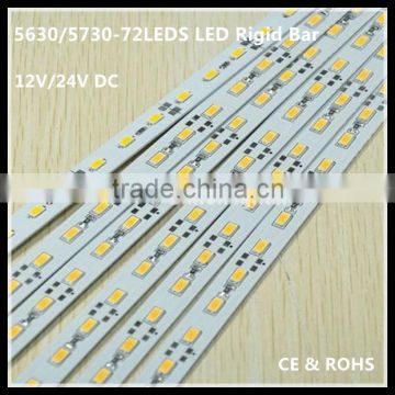 Waterproof 5630/5730 LED Rigid Strip 30leds/m led rigid strip light bar