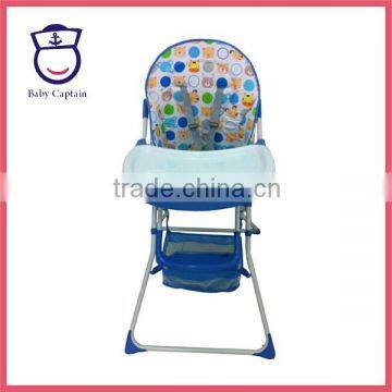 EN14988 Approved plastic folding high chair children chair