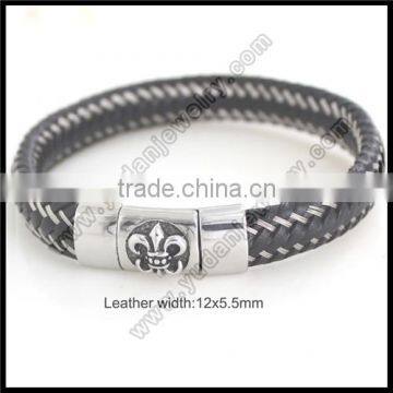 mens leather bracelet leather jewellery