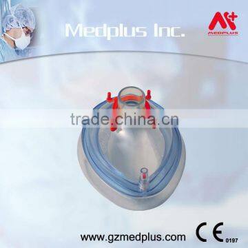 6 Sizes PVC Anesthesia Mask With Standard Cuff