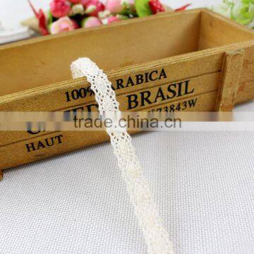 custom beautiful 100% cotton guipure chemical swiss irish embroidery lace trim wholesale