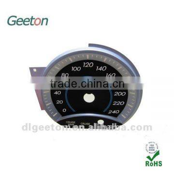 Custom 3D Panel Automotive Dashboard Tachometer Manufacture