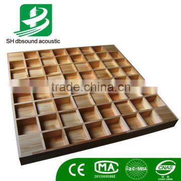 eco-firendly wood diffuser acoustic panel