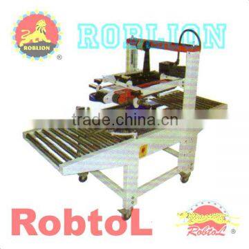 FJ-6050 Top-Botton Drive Belt Carton Sealer for 25kg carton(VMBS)-Mary