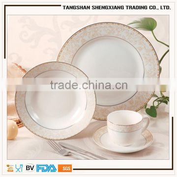 20pcs decal new bone china dinnerware set