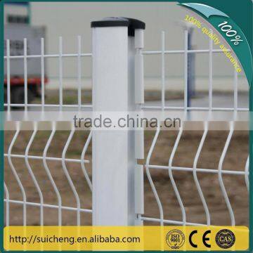 Guangzhou Factory PVC Coated White Color Wire Mesh Fence Panels