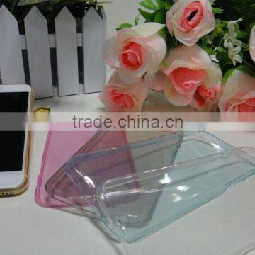 TPU 0.3mm thick color phone clear cover