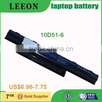 External 6 Cells Laptop Battery 10D51 for Acer